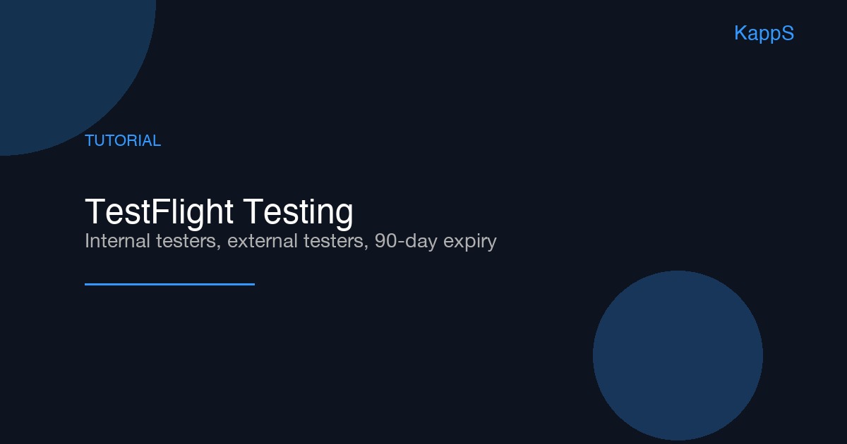 TestFlight in 2026: Internal and External Testing Tutorial
