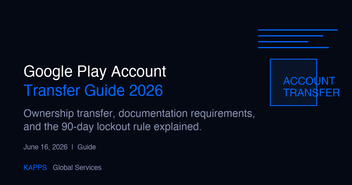 Google Play Account Transfer Guide