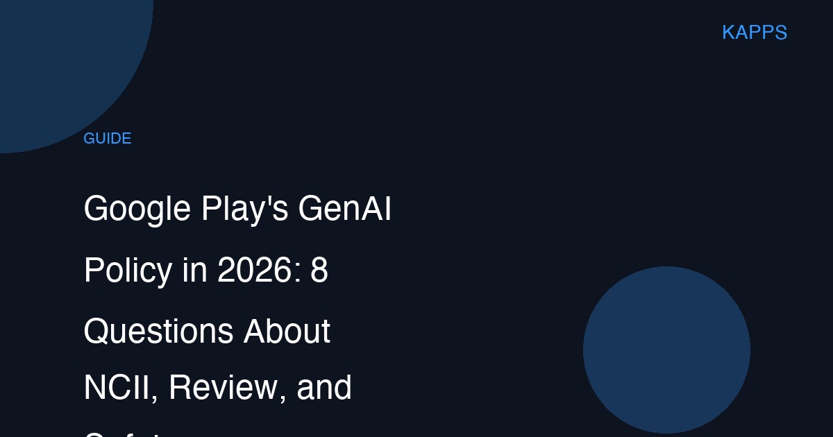 Google Play Target API Level 36 in 2026: The August 31 Deadline Checklist